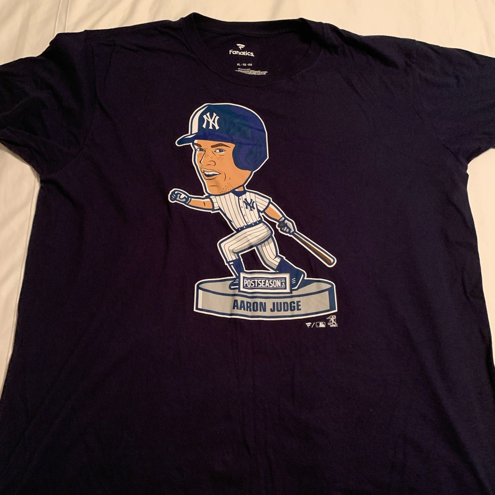 Yankees Aaron Judge Fanatics Postseason XL T-Shirt